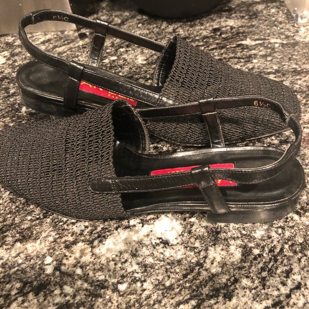 Van Eli Square toe slingback